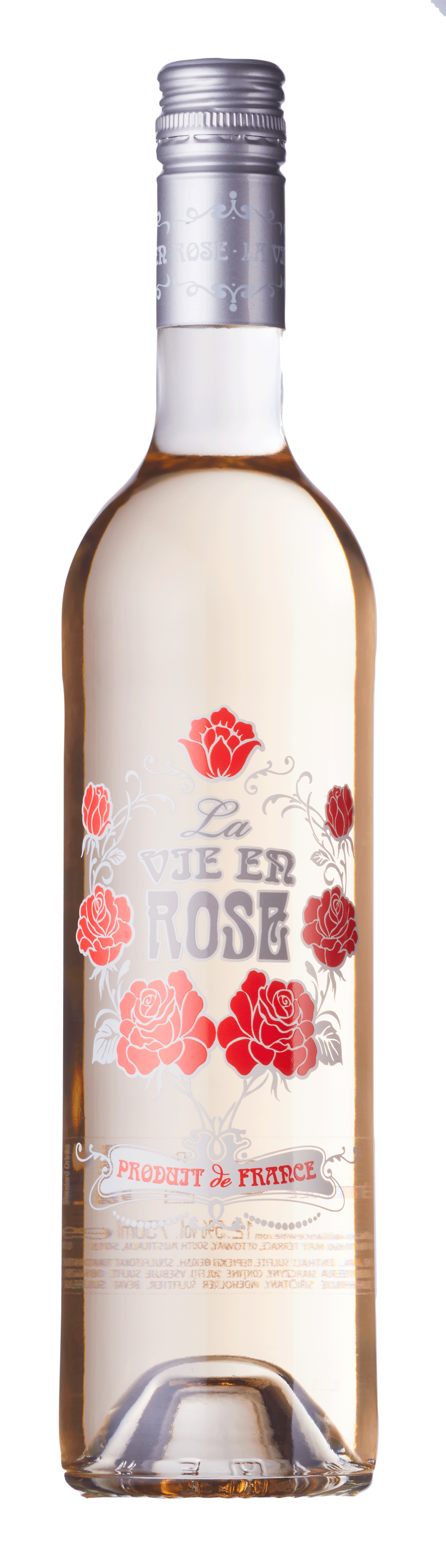 Bottle shot - La Vie En Rose, Cinsault Rosé, IGP Pays d'Oc, Languedoc, France